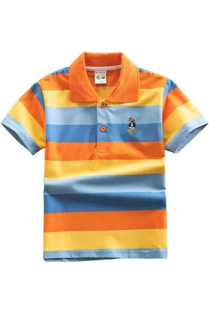 DEBAIJIA Poloshirt Jungen Poloshirt Kinder 1-12T Baumwolle Atmungsaktiv Sommer - Verkäufer: Paciea UG