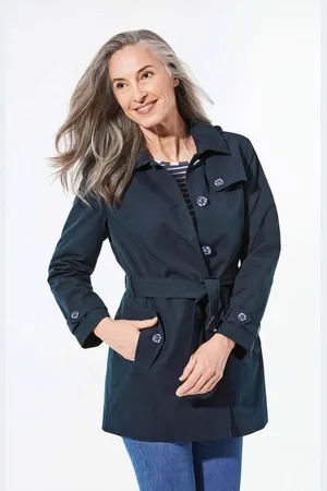 GOLDNER Outdoorjacke Kurzgröße: Kurzmantel im Trenchcoat-Stil - Verkäufer:
