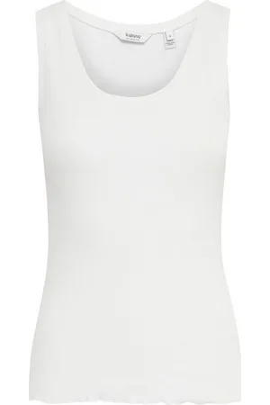 B YOUNG Tanktop BYSANANA TANK - basic Ripptanktop - Verkäufer: meinemarkenmode
