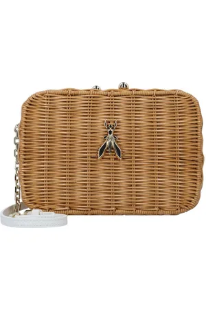 Patrizia Pepe Umhängetasche Midollino, Holz - Verkäufer: WE LOVE BAGS