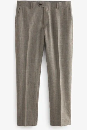 Next Anzughose Slim Fit Signature Alfred Brown Anzughose, Wolle (1-tlg) - Verkäufer: Germany GmbH