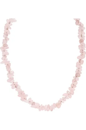 Purelei Perlenkette Schmuck Geschenk Rose Quarz, 23381, mit Rosenquarz