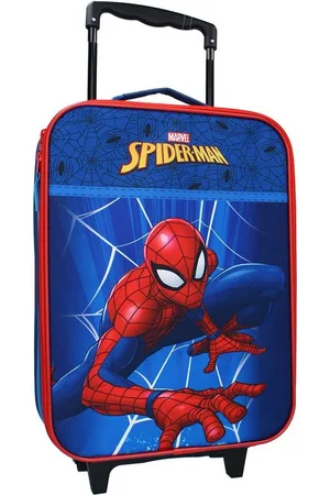 Marvel Kinderkoffer Spiderman Trolley Kindertrolley, 2 Rollen - Verkäufer: Spielwaren Klee