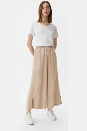 Comma, 7/8-Hose Relaxed: Culotte aus Lyocell Garment Dye - Verkäufer: s.Oliver
