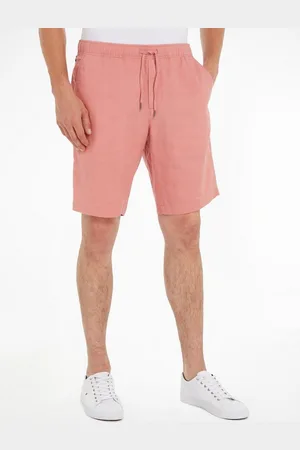 Tommy Hilfiger Shorts HARLEM PO DRWS LINEN mit elastischem Bund