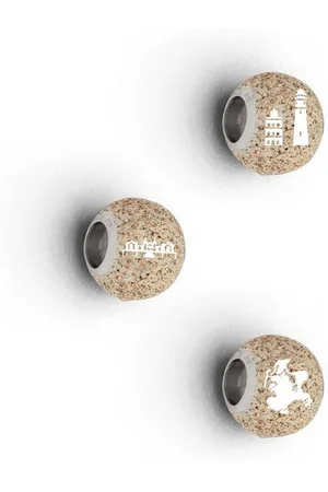 DUR Bead Schmuck: Anhänger, Bead "Rügen" mit Strandsand, P4477 - Verkäufer: Strandsandschmuck