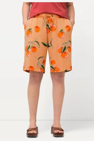 Ulla Popken Jeansshorts Shorts Pfirsiche weites Bein Biobaumwolle - Verkäufer: Popken Fashion Group