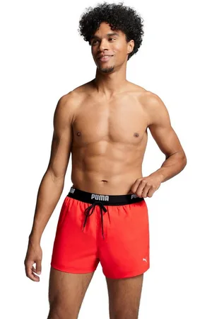 PUMA Badeshorts mit elastischem Logobund