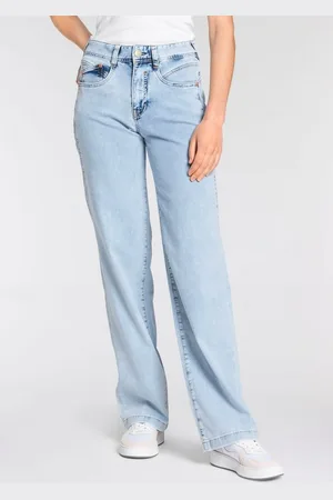 Herrlicher Straight-Jeans Gila Sailor Long Light Denim