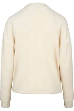 Urban classics Sweatshirt Damen Ladies Oversized Velvet Crew (1-tlg)