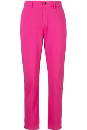 HUGO BOSS Webhose C_Tachini2-D mit Leder-Brandlabel am hinteren Bundabschluss