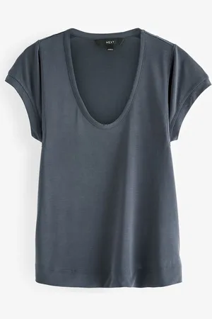 Next T-Shirt Kurzärmliges T-Shirt mit U-Ausschnitt (1-tlg) - Verkäufer: Germany GmbH
