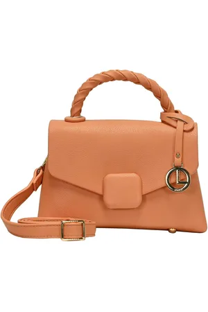 L.Credi Umhängetasche L.CREDI Damen-Flap-Bag LANIKA Umhängetasche Sanddorn - Verkäufer: Bag & Belt