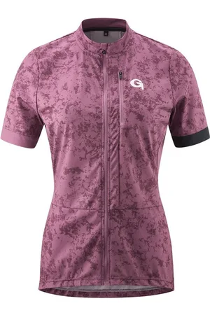 Gonso Radtrikot PRESOLANA Damen Radshirt kurzarm, atmungsaktives Fahrradtrikot mit Rückentasche