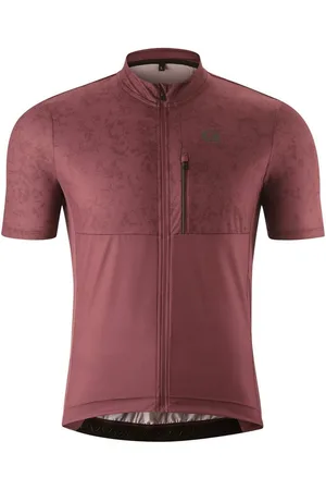 Gonso Radtrikot PRESEGNO Herren Radshirt kurzarm, atmungsaktives Fahrradtrikot mit Rückentasche