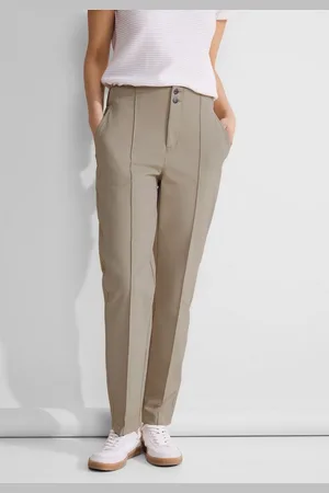 Street one Chinohose mit Ziernähten vorn