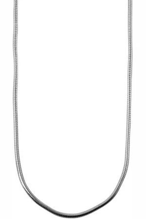 Akzent Silberkette Akram 925/- Echt Silber Schlangenkette "Akram", 42 cm / 1 mm, (Einzeln), Damen Kette - Verkäufer: Shaghafi GmbH