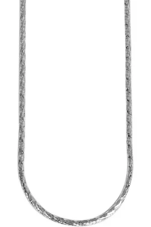 Akzent Silberkette Louay 925/- Echt Silber Schlangenkette "Louay", rund, 42 cm / 1,2 (Einzeln), Damen Kette - Verkäufer: Shaghafi GmbH
