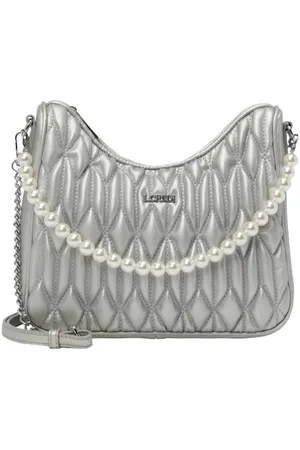 L.Credi Hobo L.CREDI Damen-Hobo LISA Umhängetasche Fb. Silber - Verkäufer: Bag & Belt