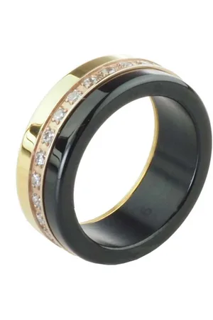 Bering Fingerring Kombinationring Goldfarben/Schwarz - Verkäufer: Uhren-Riegg