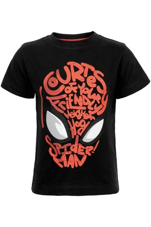 Marvel Print-Shirt Spiderman T-Shirt Kurzarm Kinder Jungen Shirt Gr. 92 bis 128, 100% Baumwolle - Verkäufer: WS-Trend