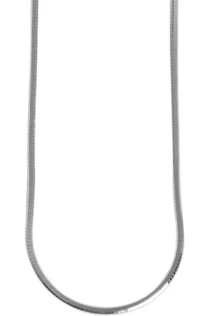 Akzent Silberkette Karim 925/- Echt Silber Schlangenkette "Karim", 42 cm / 1 mm, (Einzeln), Damen Kette - Verkäufer: Shaghafi GmbH