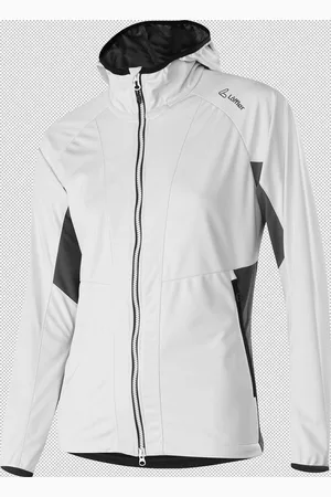 Löffler Outdoorjacke DA. KAPUZENJACKE WS SOFTSHELL weiSS - Verkäufer: Schuhe und Sport Klausmann