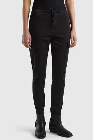 Benetton Cargohose mit elastischem Bund