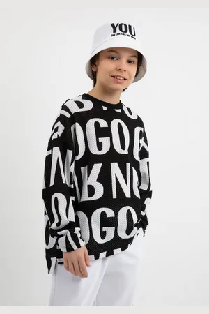 Gulliver Langarmshirt mit Alloverdruck