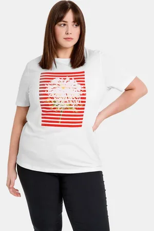 Samoon Kurzarmshirt T-Shirt mit Frontprint - Verkäufer: E-Gerry Weber Digital GmbH