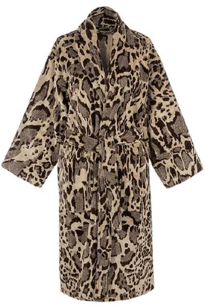 Roberto Cavalli Bademantel Bademantel, Unisex Shwal Bathrobe, Tierdruck - Verkäufer: evoox