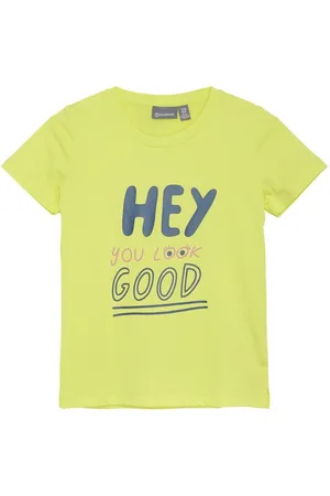 Color Kids T-Shirt COT-shirt W. Print -S/S, Girl Kids T-Shirt mit Quick Dry Funtkion - Verkäufer: meinemarkenmode