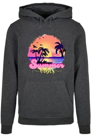 Merchcode Kapuzensweatshirt Herren Summer Vibes Sunset Basic Hoody (1-tlg)