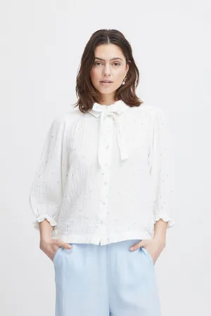 Atelier Rêve Shirtbluse IRCAMILO SH weibliche Bluse mit Schleife - Verkäufer: meinemarkenmode
