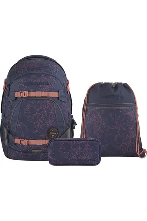 Coocazoo Schulranzen Schulrucksack-Set MATE Sweet Rose 3-teilig (3-teilig), ergonomisch, reflektiert, Körpergröße: 135 - 180 cm - Verkäufer: DSBO