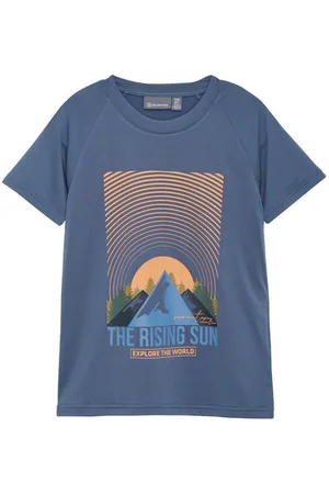 Color Kids T-Shirt COT-shirt W. Print - S/S, Boy Kids Quick Dry T-Shirt - Verkäufer: meinemarkenmode