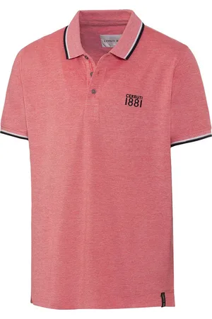Cerruti 1881 Poloshirt aus hochwertigem Baumwoll-Piqué in Melé-Optik - Verkäufer: Vorteilshop