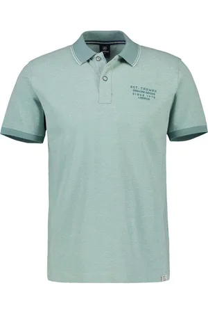 Lerros Poloshirt Poloshirt in Melange Optik