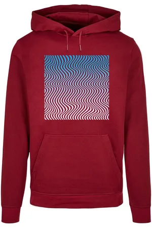 Merchcode Kapuzensweatshirt Herren Summer - Wavy Pattern Basic Hoody (1-tlg)