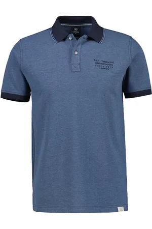 Lerros Poloshirt Poloshirt in Melange Optik