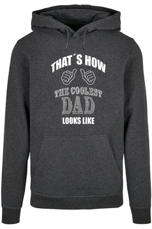 Merchcode Kapuzensweatshirt Herren Coolest Dad Basic Hoody (1-tlg)