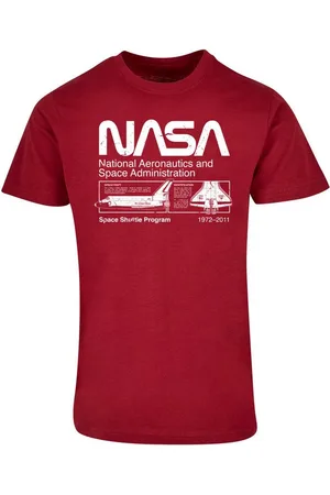 Absolute Cult T-Shirt Herren Nasa - Space Shuttle Program Basic T-Shirt (1-tlg)