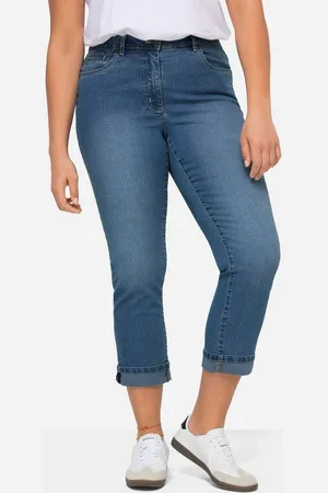 Angel of Style Regular-fit-Jeans 7/8-Jeans Amy Straight Fit Stretchkomfort 5-Pocket - Verkäufer: Popken Fashion Group