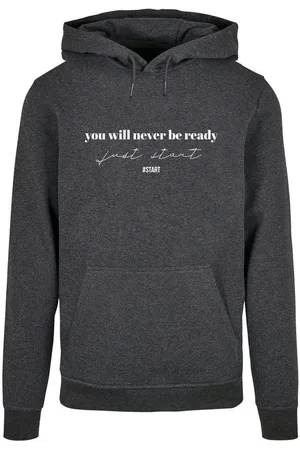 Merchcode Kapuzensweatshirt Herren Just Start Basic Hoody (1-tlg)