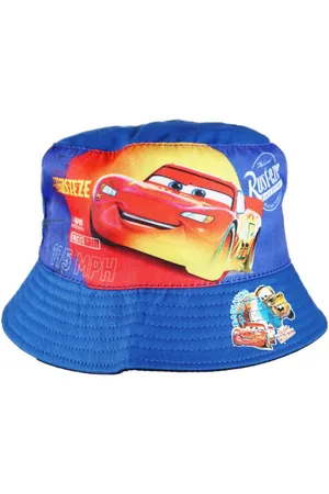 Disney Fischerhut Cars Lightning McQueen Kinder Fischermütze Sommerhut Gr. 52-54 - Verkäufer: WS-Trend