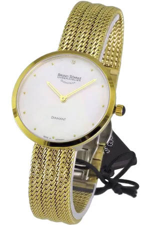Bruno Söhnle Quarzuhr 17-23171-950 Damen Uhr Nofrit Brillant Saphirglas, Zifferblatt: mit 1 Brillanten besetzt - Verkäufer: Uhren Schiesl