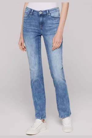 Soccx Regular-fit-Jeans mit normaler Leibhöhe