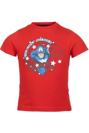 Marvel Print-Shirt Avengers Kinder Jungen kurzarm T-Shirt Shirt Gr. 92 bis 128 - Verkäufer: WS-Trend