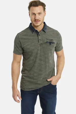 Jan Vanderstorm Poloshirt CAMILLO mit Kragen im Jeanslook - Verkäufer: VANDERSTORM VENTURES