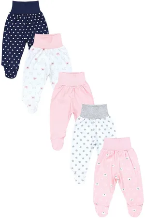 TupTam Schlupfhose Baby Unisex Hose mit Fuß Bunte 5er Pack - Verkäufer: LotteStyle GmbH
